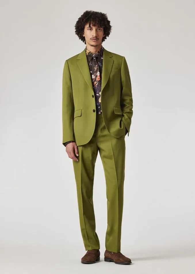 Mens Paul Smith Shirts Black 039Sketchbook Botanical039 Shirt