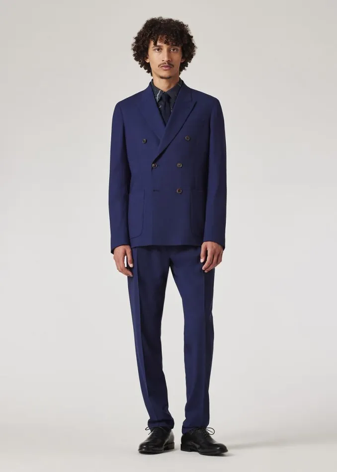 Mens Paul Smith Shirts Navy 039Thistleberry039 SlimFit Shirt Mens Paul Smith Shirts Navy 039Thistleberry039 SlimFit Shirt