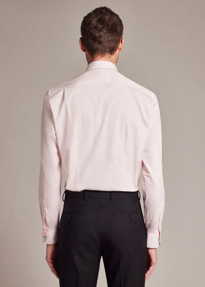 Mens Paul Smith Shirts TailoredFit Pink Cotton 039Artist Stripe039 Cuff Shirt Mens Paul Smith Shirts TailoredFit Pink Cotton 039Artist Stripe039 Cuff Shirt