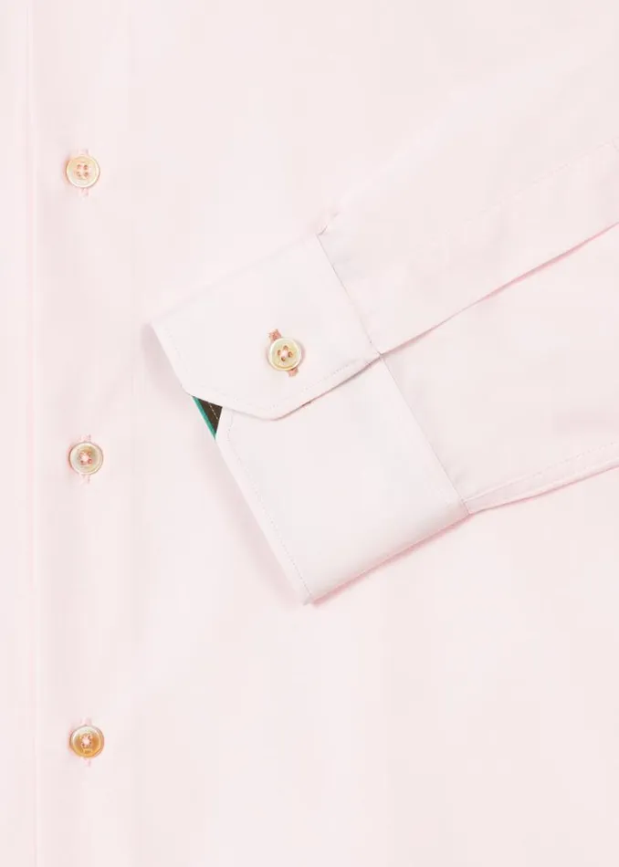 Mens Paul Smith Shirts TailoredFit Pink Cotton 039Artist Stripe039 Cuff Shirt Mens Paul Smith Shirts TailoredFit Pink Cotton 039Artist Stripe039 Cuff Shirt