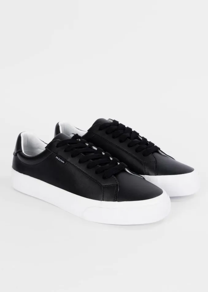 Mens Paul Smith Sneakers Black Leather 039Amos039 Trainers Mens Paul Smith Sneakers Black Leather 039Amos039 Trainers