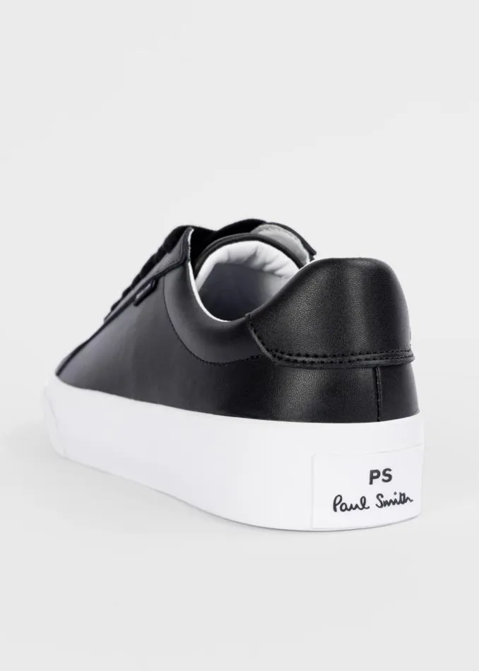 Mens Paul Smith Sneakers Black Leather 039Amos039 Trainers Mens Paul Smith Sneakers Black Leather 039Amos039 Trainers