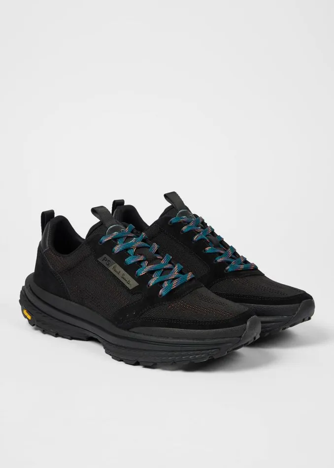 Mens Paul Smith Sneakers Black Nylon 039Darter039 Trainers