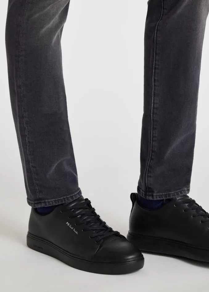 Mens Paul Smith Sneakers Black Tonal 039Lee039 Sneakers Mens Paul Smith Sneakers Black Tonal 039Lee039 Sneakers