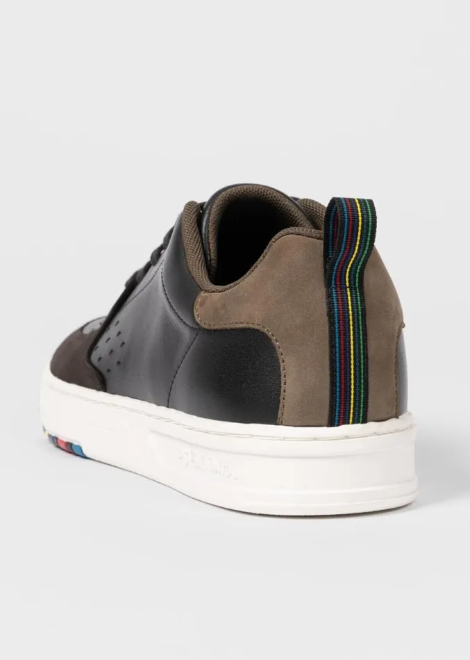 Mens Paul Smith Sneakers Dark Brown Leather 039Cosmo039 Trainers