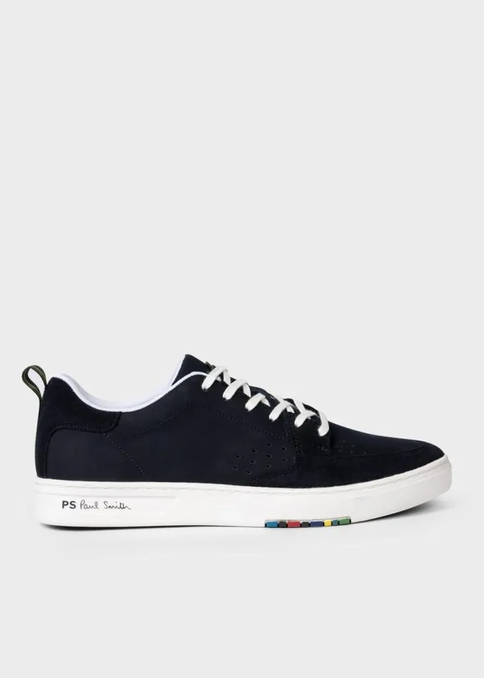 Mens Paul Smith Sneakers Dark Navy Nubuck 039Cosmo039 Sneakers