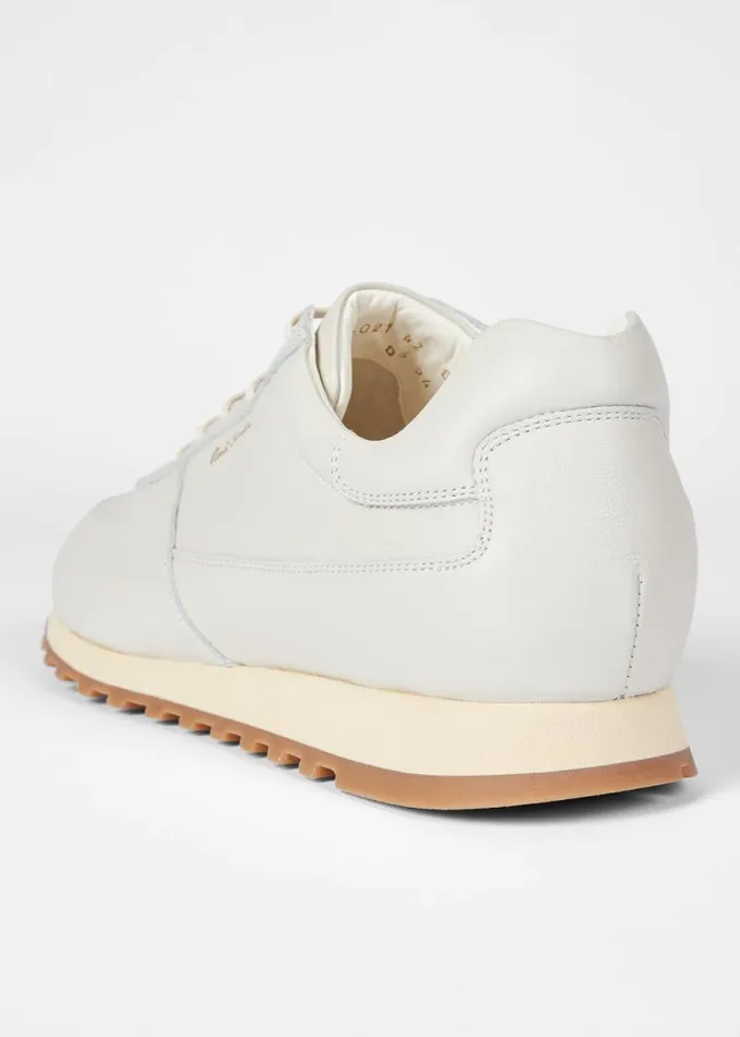 Mens Paul Smith Sneakers Ecru Leather 039Velo039 Trainers Mens Paul Smith Sneakers Ecru Leather 039Velo039 Trainers