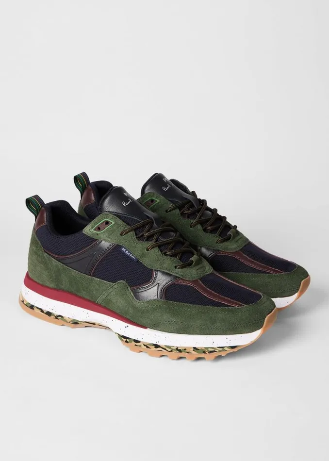 Mens Paul Smith Sneakers Green Suede 039Banks039 Trainers Mens Paul Smith Sneakers Green Suede 039Banks039 Trainers
