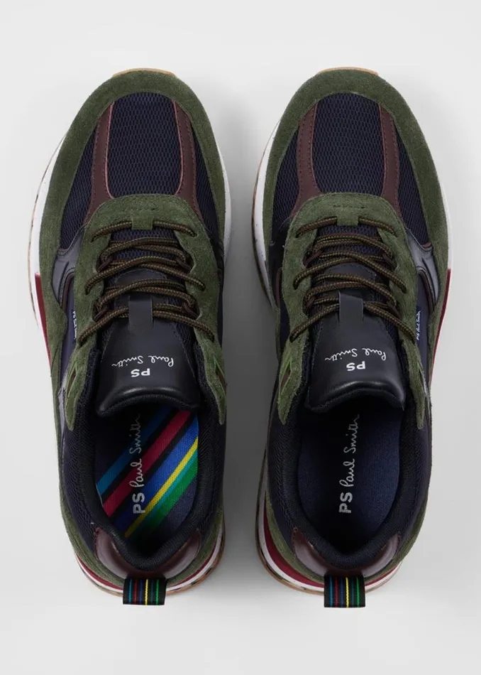 Mens Paul Smith Sneakers Green Suede 039Banks039 Trainers Mens Paul Smith Sneakers Green Suede 039Banks039 Trainers