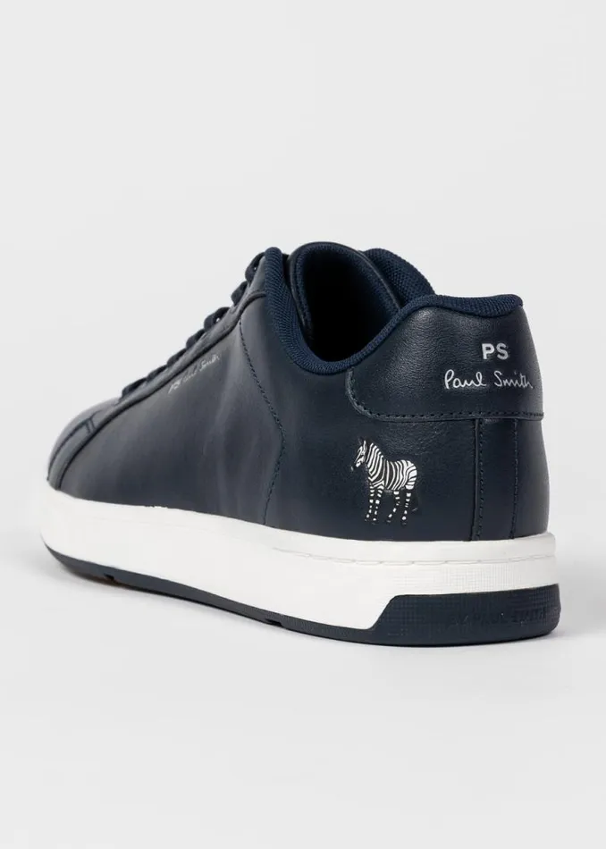 Mens Paul Smith Sneakers Navy Leather 039Albany039 Sneakers