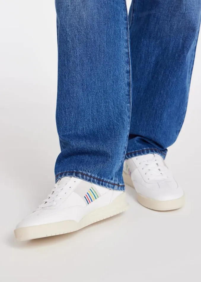 Mens Paul Smith Sneakers White Leather 039Dover039 039Sports Stripe039 Sneakers Mens Paul Smith Sneakers White Leather 039Dover039 039Sports Stripe039 Sneakers