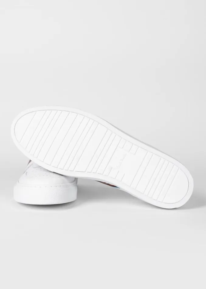 Mens Paul Smith Sneakers White Leather 039Fermi039 Sneakers Mens Paul Smith Sneakers White Leather 039Fermi039 Sneakers