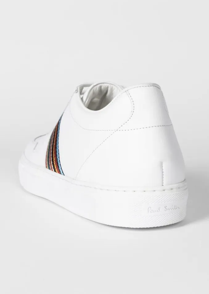 Mens Paul Smith Sneakers White Leather 039Fermi039 Sneakers Mens Paul Smith Sneakers White Leather 039Fermi039 Sneakers