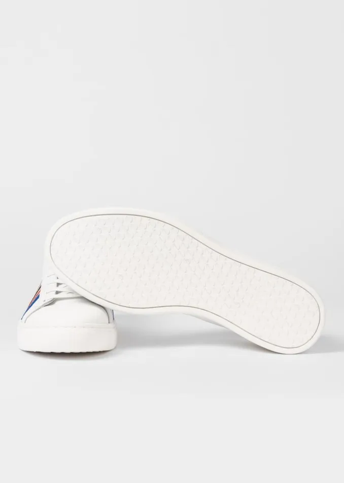 Mens Paul Smith Sneakers White Leather 039Sports Stripe039 039Rex039 Sneakers Mens Paul Smith Sneakers White Leather 039Sports Stripe039 039Rex039 Sneakers