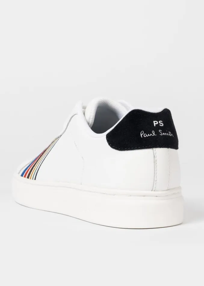 Mens Paul Smith Sneakers White Leather 039Sports Stripe039 039Rex039 Sneakers Mens Paul Smith Sneakers White Leather 039Sports Stripe039 039Rex039 Sneakers