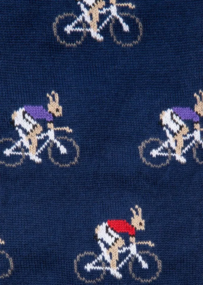 Mens Paul Smith Socks 039Cycling Rabbits039 Motif Socks Three Pack Mens Paul Smith Socks 039Cycling Rabbits039 Motif Socks Three Pack
