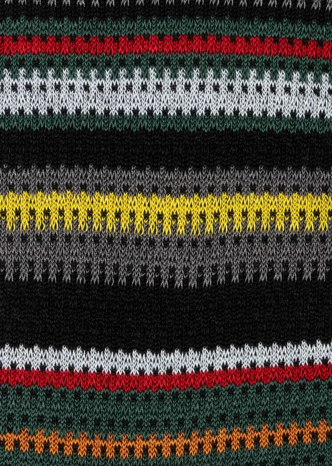 Mens Paul Smith Socks Black CottonBlend Mixed Stripe Socks Mens Paul Smith Socks Black CottonBlend Mixed Stripe Socks