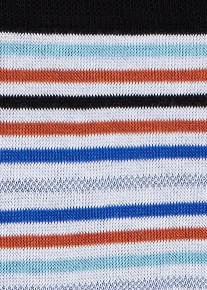 Mens Paul Smith Socks Black MultiStripe Socks Mens Paul Smith Socks Black MultiStripe Socks