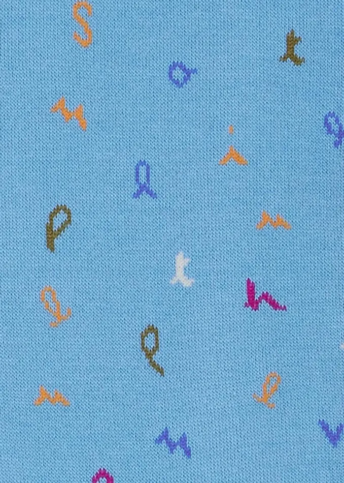 Mens Paul Smith Socks Blue 039Letters039 Socks Mens Paul Smith Socks Blue 039Letters039 Socks