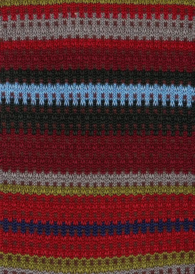 Mens Paul Smith Socks Dark Red CottonBlend Mixed Stripe Socks Mens Paul Smith Socks Dark Red CottonBlend Mixed Stripe Socks