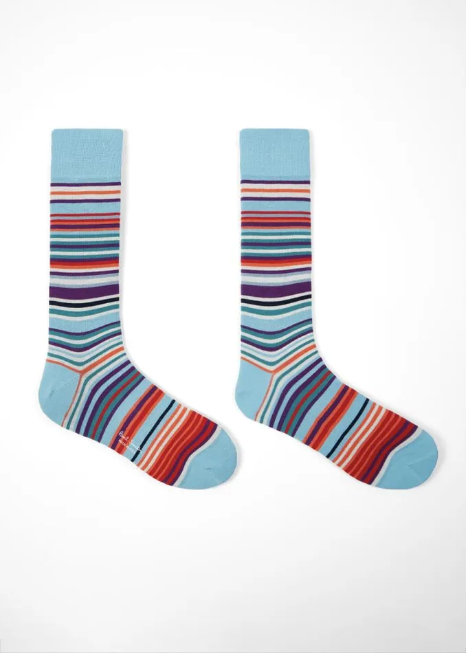 Mens Paul Smith Socks Multi Stripe Socks Three Pack Mens Paul Smith Socks Multi Stripe Socks Three Pack