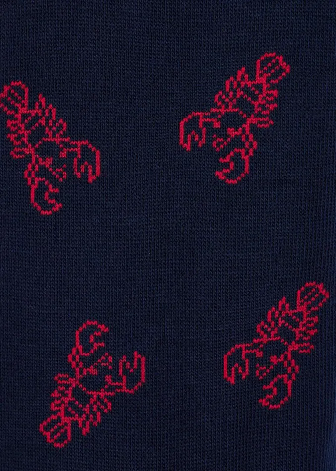 Mens Paul Smith Socks Navy 039Lobster039 Socks Mens Paul Smith Socks Navy 039Lobster039 Socks