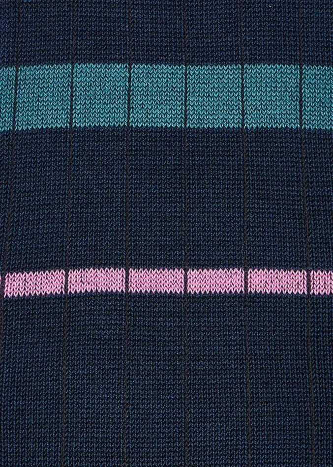 Mens Paul Smith Socks Navy Spaced Stripe Ribbed Socks Mens Paul Smith Socks Navy Spaced Stripe Ribbed Socks