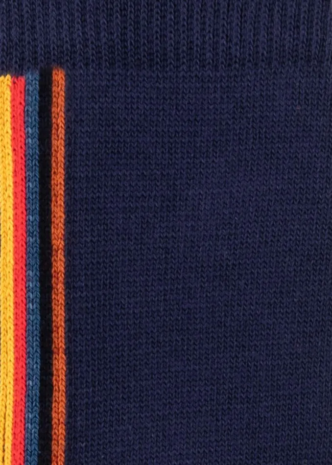 Mens Paul Smith Socks Navy Vertical 039Artist Stripe039 Socks Mens Paul Smith Socks Navy Vertical 039Artist Stripe039 Socks