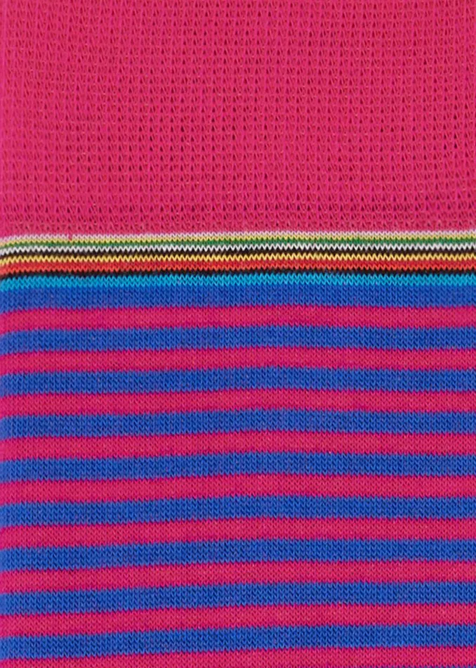 Mens Paul Smith Socks Pink And Blue Stripe Socks Mens Paul Smith Socks Pink And Blue Stripe Socks