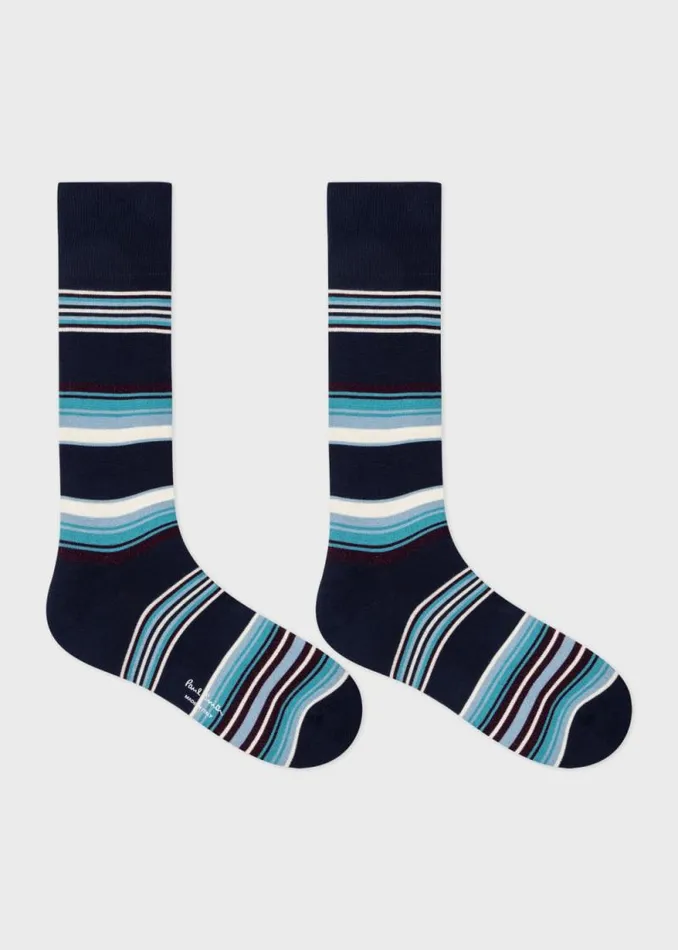 Mens Paul Smith Socks Stripe Socks Three Pack Mens Paul Smith Socks Stripe Socks Three Pack
