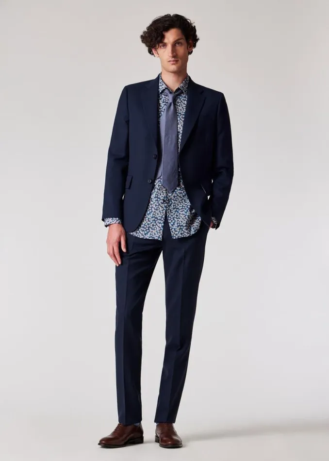 Mens Paul Smith Suits The Brierley 8211 Navy Wool 039A Suit To Travel In039