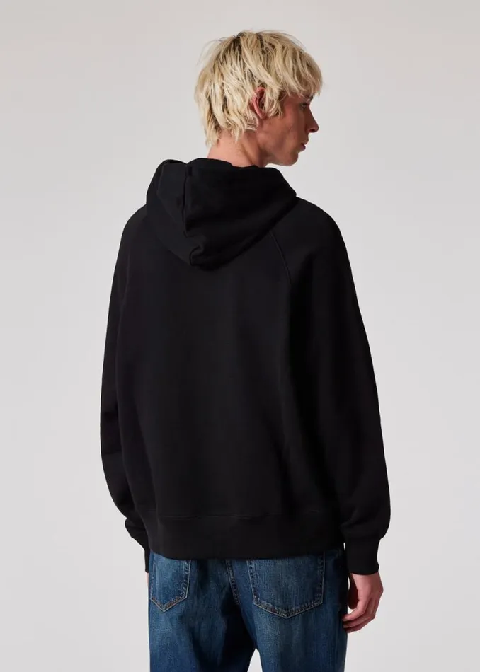 Mens Paul Smith Sweatshirts and Hoodies Black 039Bold Florals039 Applique Hoodie