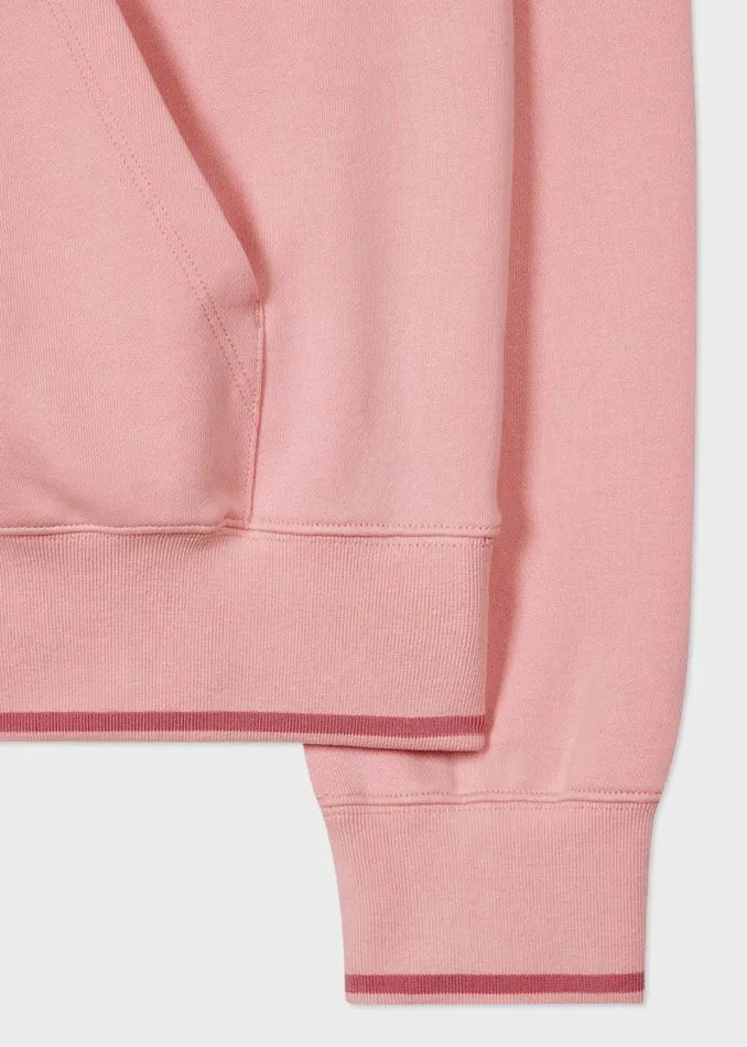 Mens Paul Smith Sweatshirts and Hoodies Pink 039Shadow Logo039 Cotton Hoodie Mens Paul Smith Sweatshirts and Hoodies Pink 039Shadow Logo039 Cotton Hoodie