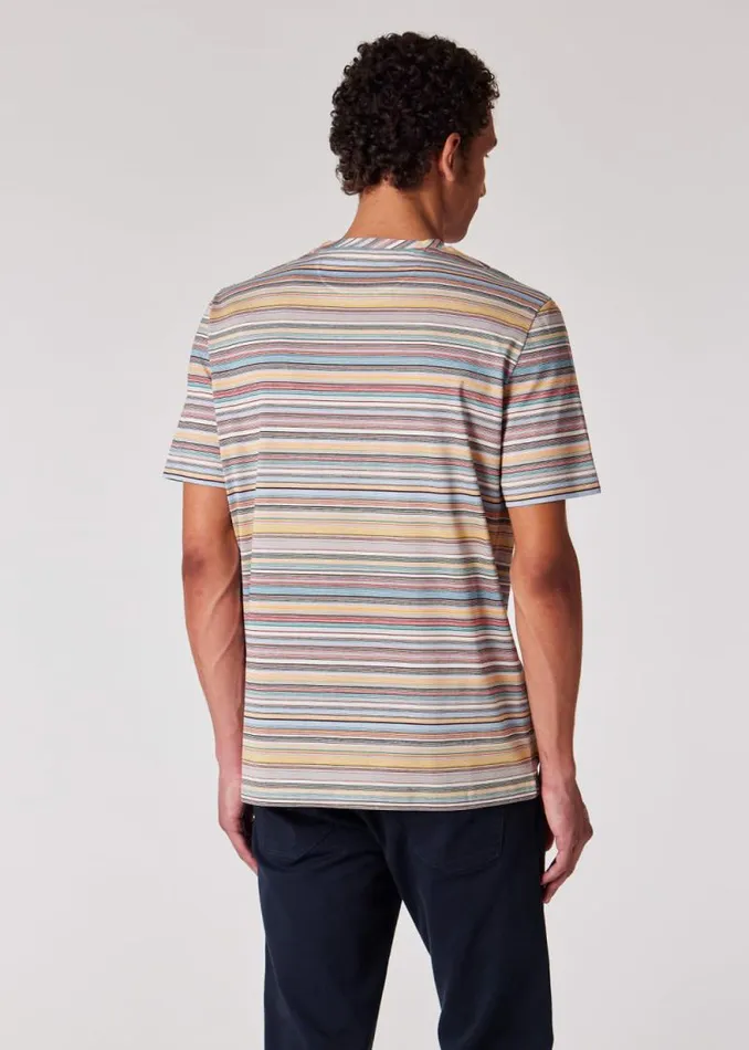 Mens Paul Smith TShirts 039Signature Stripe039 Cotton TShirt