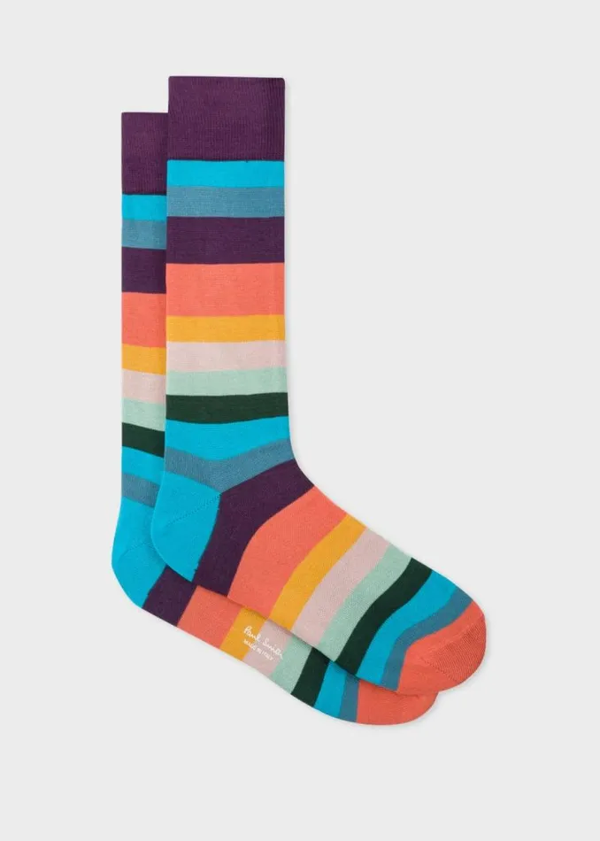 Mens Paul Smith The Classics 039Artist Stripe039 Socks