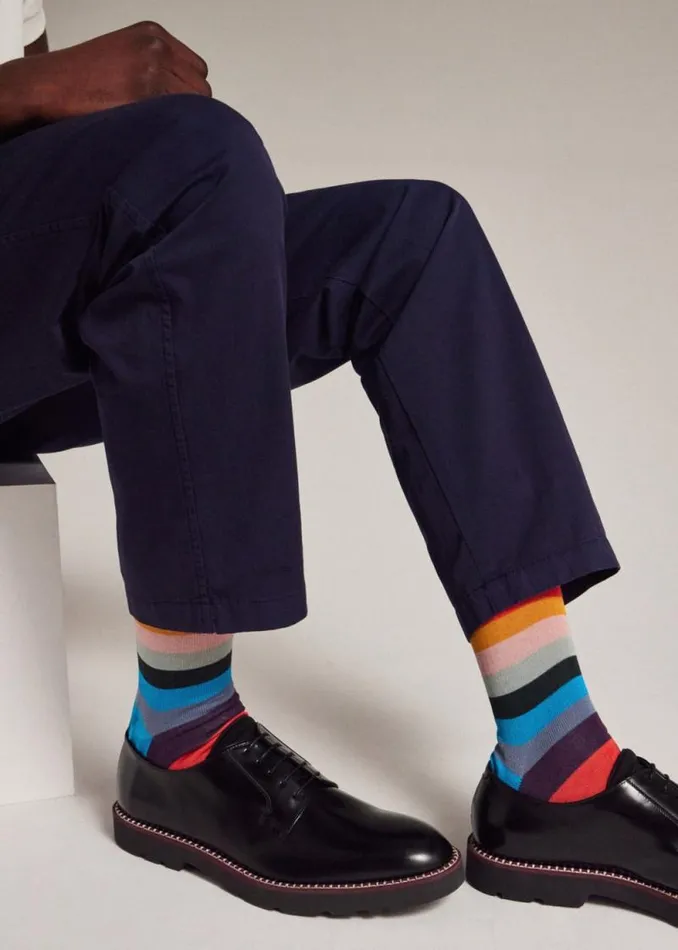 Mens Paul Smith The Classics 039Artist Stripe039 Socks Mens Paul Smith The Classics 039Artist Stripe039 Socks