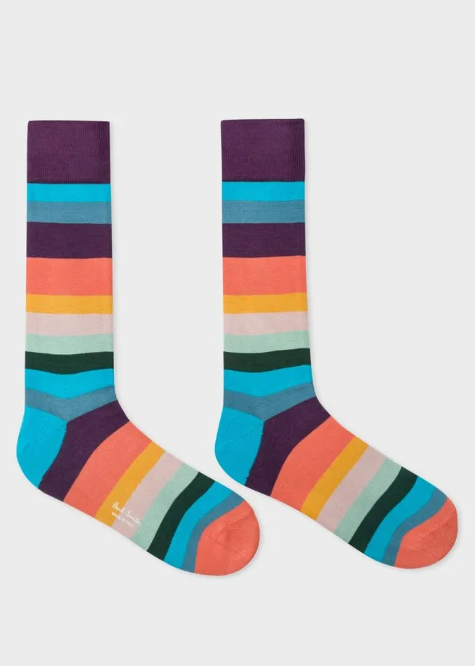 Mens Paul Smith The Classics 039Artist Stripe039 Socks Mens Paul Smith The Classics 039Artist Stripe039 Socks