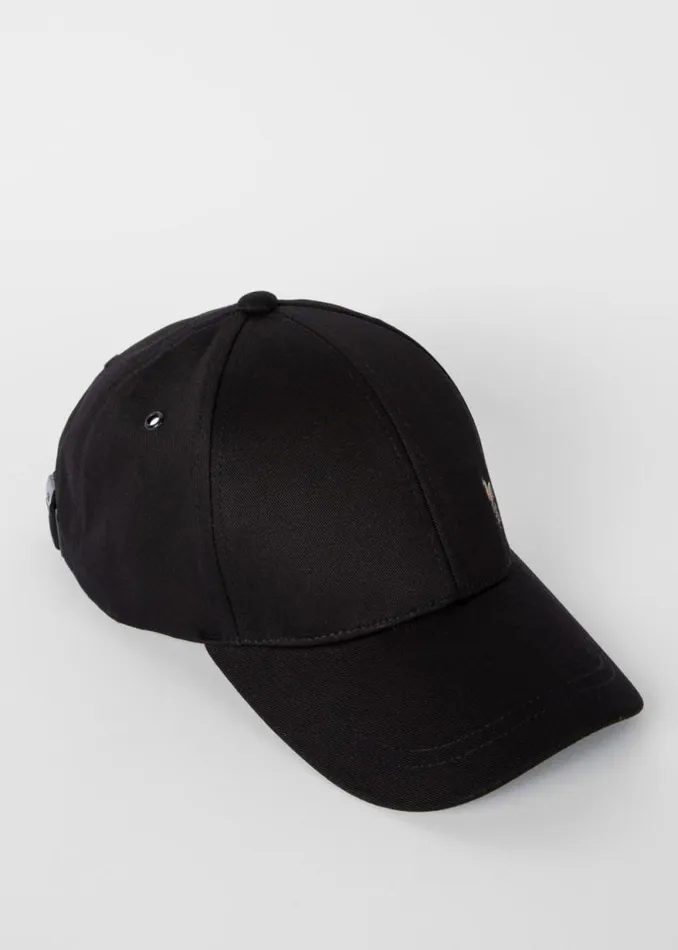Mens Paul Smith The Classics Black Cotton 039Zebra039 Logo Baseball Cap Mens Paul Smith The Classics Black Cotton 039Zebra039 Logo Baseball Cap