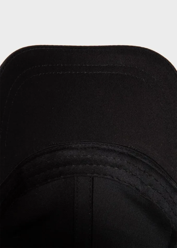 Mens Paul Smith The Classics Black Cotton 039Zebra039 Logo Baseball Cap Mens Paul Smith The Classics Black Cotton 039Zebra039 Logo Baseball Cap