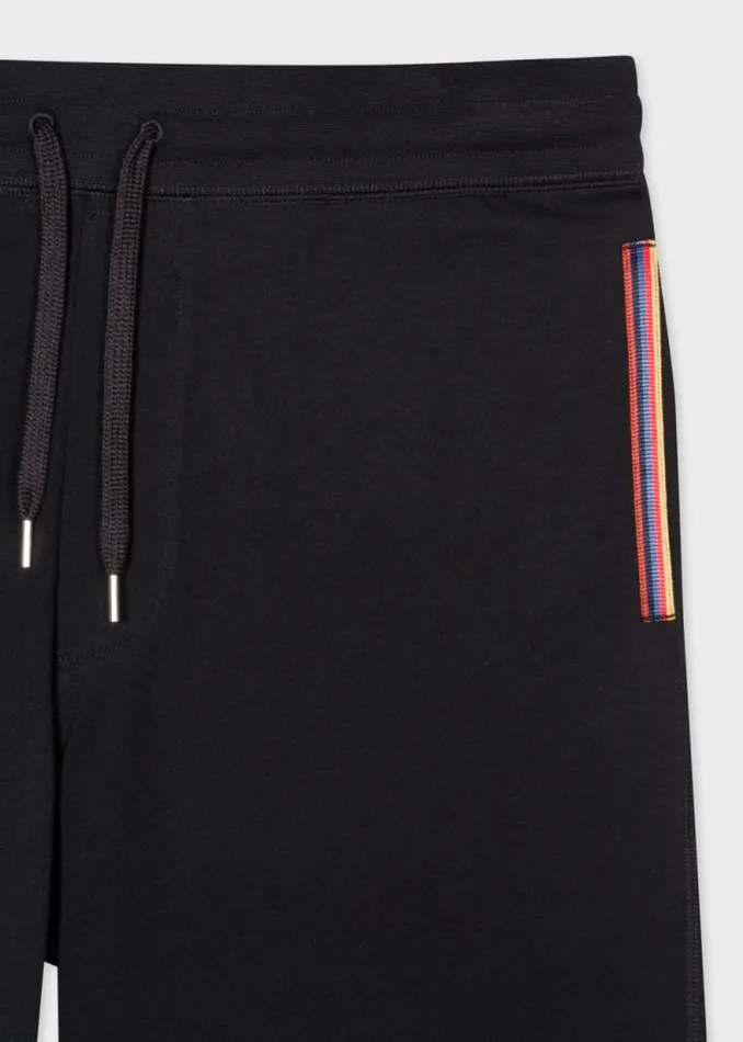 Mens Paul Smith The Classics Black Jersey Cotton Lounge Shorts Mens Paul Smith The Classics Black Jersey Cotton Lounge Shorts
