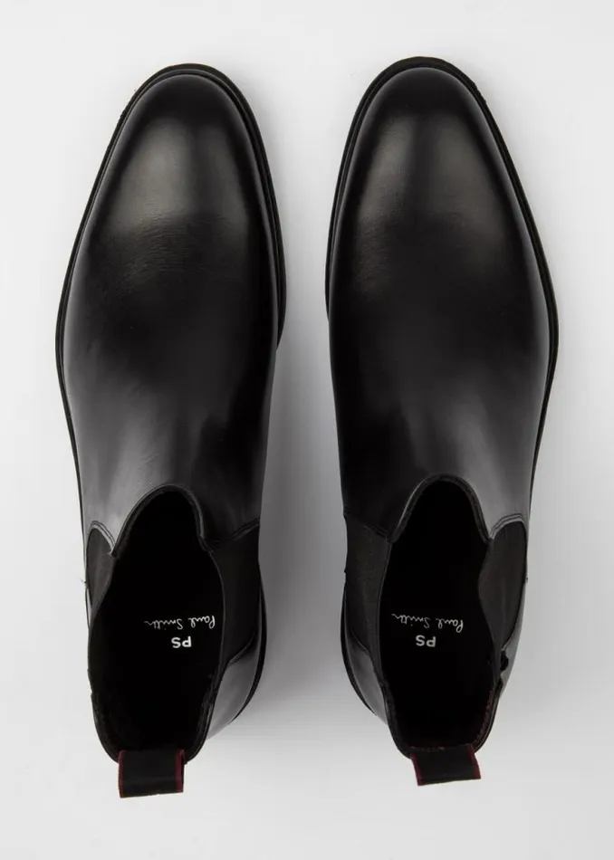 Mens Paul Smith The Classics Black Leather 039Cedric039 Boots Mens Paul Smith The Classics Black Leather 039Cedric039 Boots