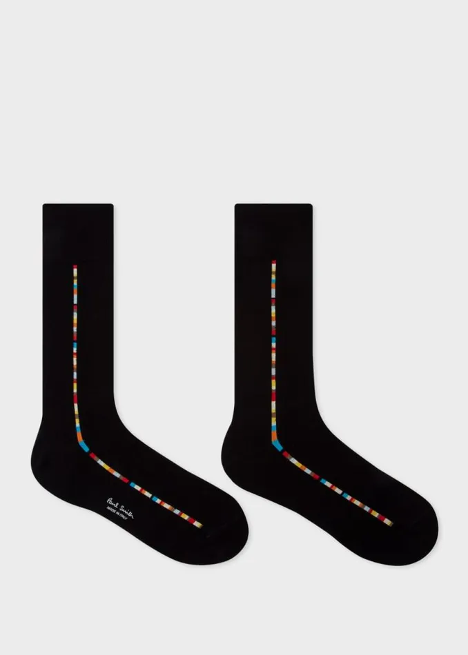 Mens Paul Smith The Classics Central 039Signature Stripe039 Socks Three Pack