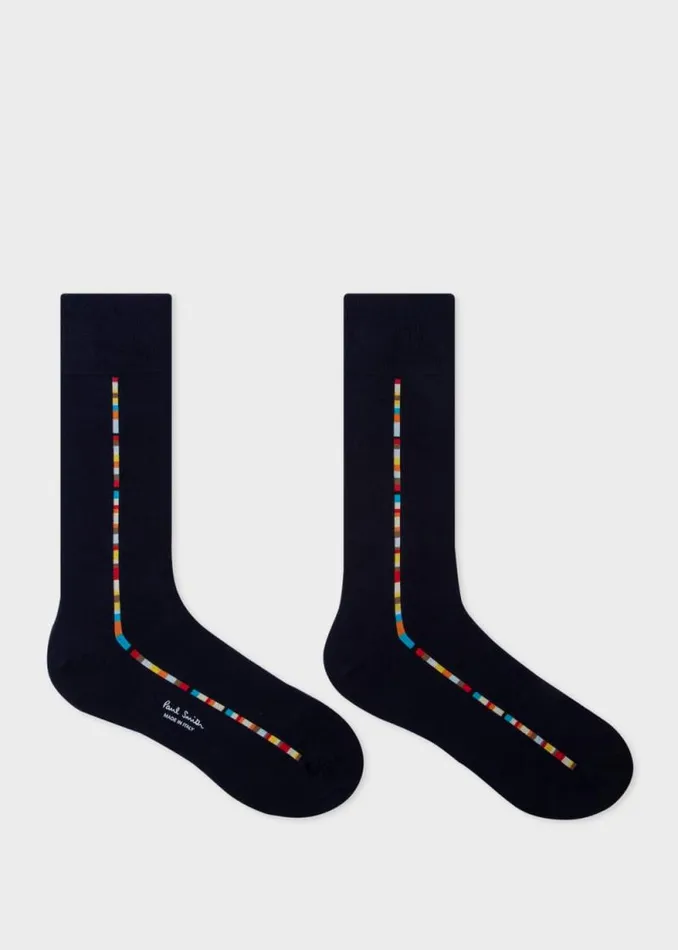 Mens Paul Smith The Classics Central 039Signature Stripe039 Socks Three Pack