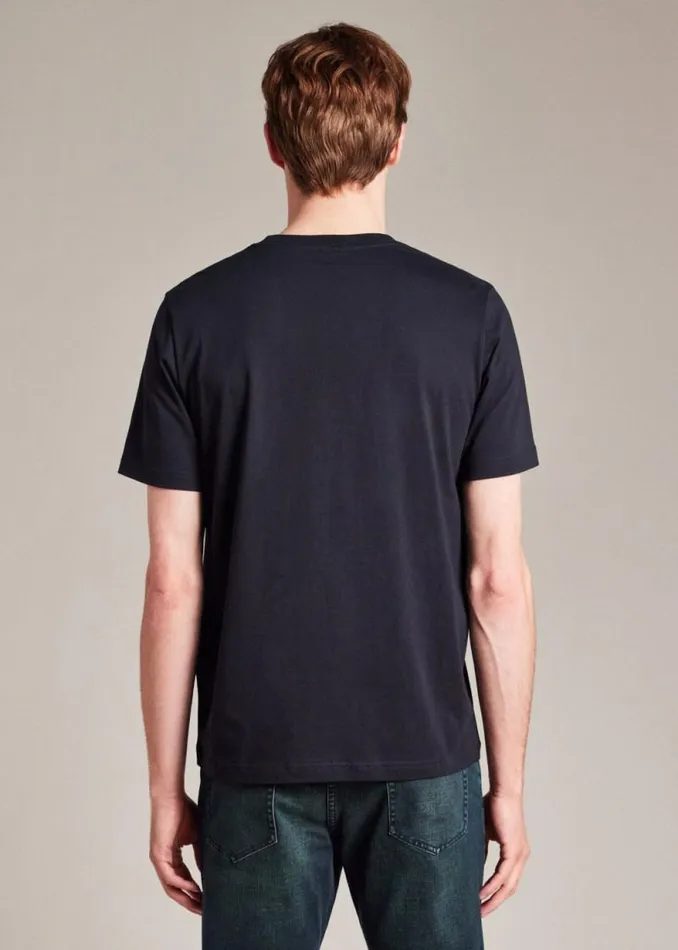 Mens Paul Smith The Classics Navy Cotton Zebra Logo TShirt Mens Paul Smith The Classics Navy Cotton Zebra Logo TShirt