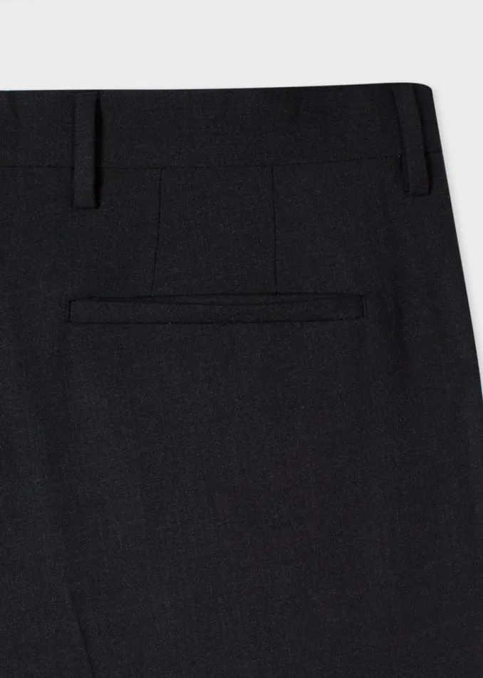 Mens Paul Smith The Classics SlimFit Charcoal Grey Wool 039A Suit To Travel In039 Pants Mens Paul Smith The Classics SlimFit Charcoal Grey Wool 039A Suit To Travel In039 Pants