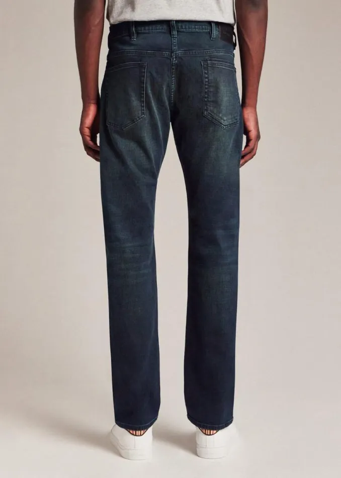 Mens Paul Smith The Classics StandardFit 039Crosshatch Stretch039 Blue OverDye Jeans Mens Paul Smith The Classics StandardFit 039Crosshatch Stretch039 Blue OverDye Jeans