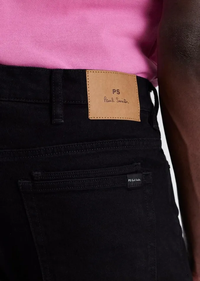 Mens Paul Smith The Classics StandardFit Black 039Organic Stretch039 Jeans Mens Paul Smith The Classics StandardFit Black 039Organic Stretch039 Jeans