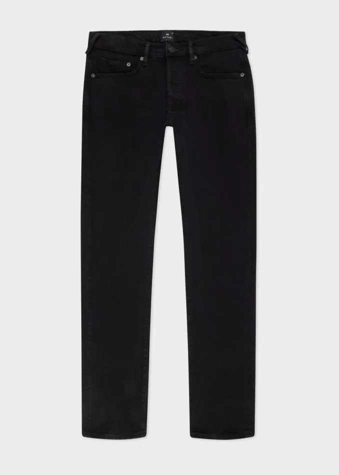 Mens Paul Smith The Classics StandardFit Black 039Organic Stretch039 Jeans Mens Paul Smith The Classics StandardFit Black 039Organic Stretch039 Jeans