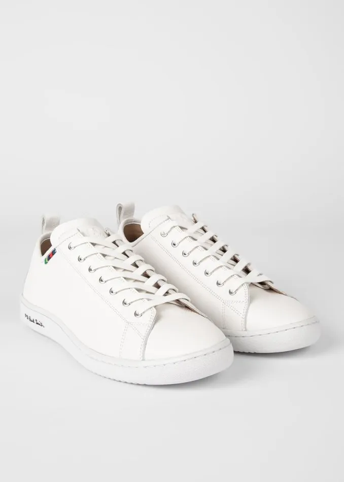 Mens Paul Smith The Classics White Calf Leather 039Miyata039 Sneakers Mens Paul Smith The Classics White Calf Leather 039Miyata039 Sneakers