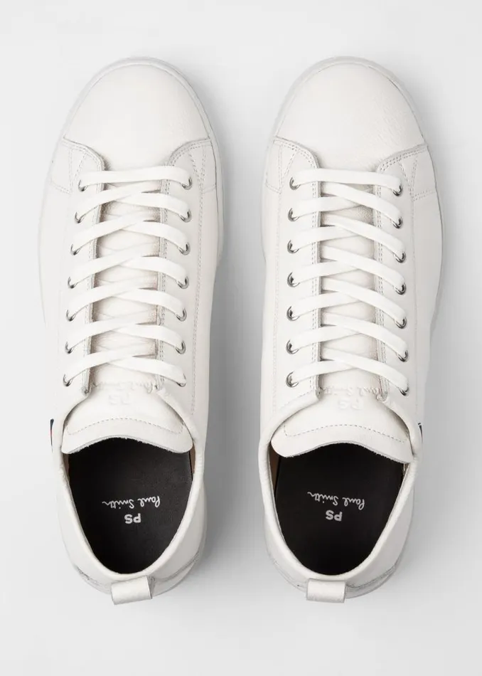 Mens Paul Smith The Classics White Calf Leather 039Miyata039 Sneakers Mens Paul Smith The Classics White Calf Leather 039Miyata039 Sneakers